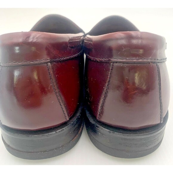 G H Bass Weejuns Mens 10 B Oxblood Layton Kiltie Tassel  display picture 1